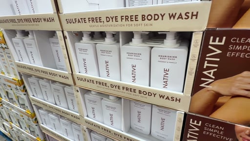 Native Nourishing Body Wash, Coconut & Vanilla, 2-Pack, 34 FL OZ Each