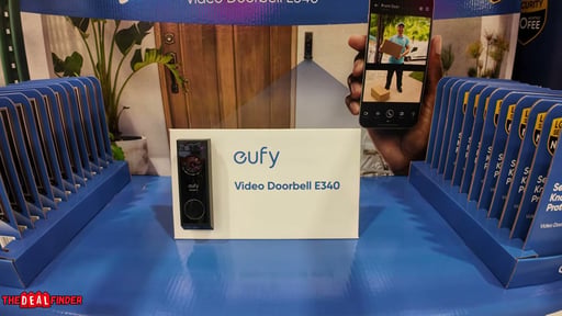 eufy E340 Video Doorbell with Dual Cameras