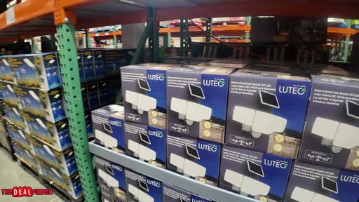Lutec 3000L Solar Security Light