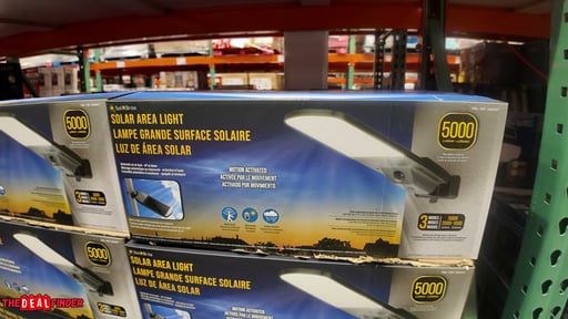 Fresh Source 5000L Solar Area Light
