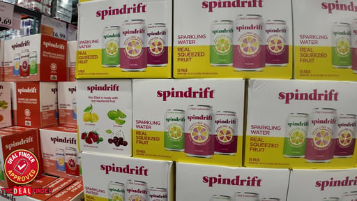 Spindrift Lemonade Variety 30/12 Ounce Cans