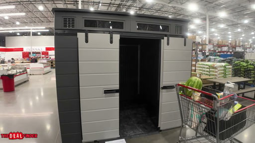 Suncast Modernist Sliding Door Shed