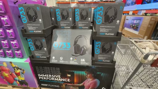 Logitech G733 Wireless Over-Ear Gaming Headset - Black