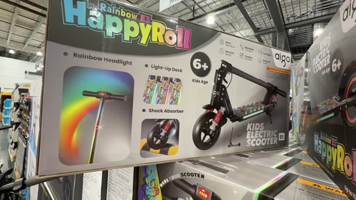 Aigo E3 Rainbow Kids Electric Scooter