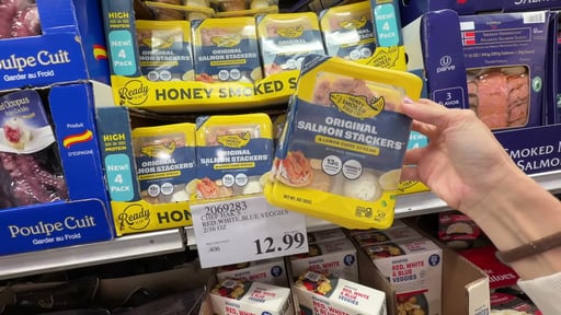 Honey Smoked Fish Co. Salmon Stackers, Original - 4 Pack, 3 oz Each