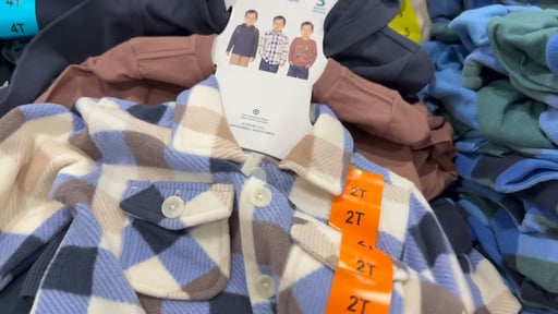 Pekkle Kids' 3-Pack Mixed Top