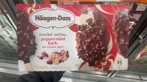 Haagen-Dazs Peppermint Bark Bars