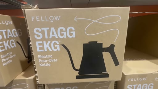 Fellow Stagg EKG Electric Kettle, Matte Black