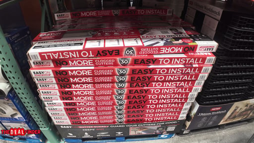 EasyOn Stainless Steel 36' Gutter Guard