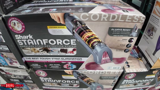 Shark StainForce Cordless System with Stain Striker Formula