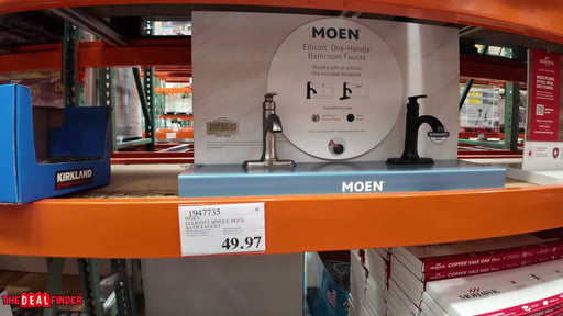 Moen Ellicott Single Hole Bathroom Faucet
