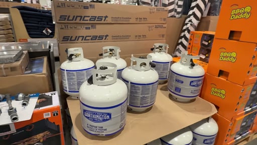 Worthington 20 lb Propane Tank with Gauge