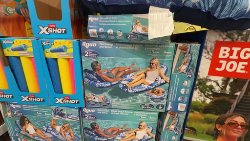 Aqua Luxury Pool Lounger / Tanner 2-Pack