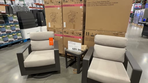 SunVilla Alden 3-Piece Seating Set