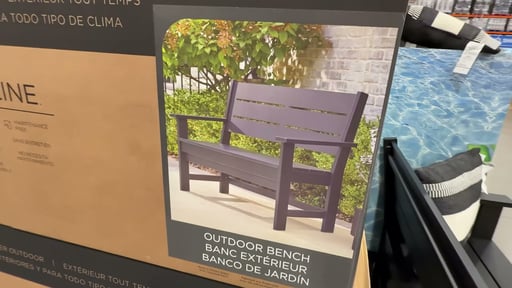 Leisure Line Outdoor Bench