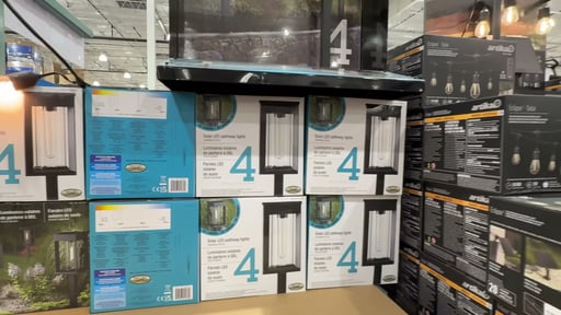 GTX Solar LED Pathway Lights 4-Pack