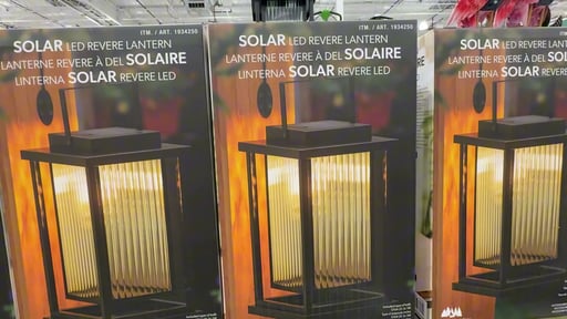 Evergreen Revere Solar LED Lantern