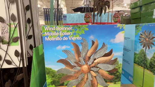 StyleCraft Two-Tone Metal Wind Spinner