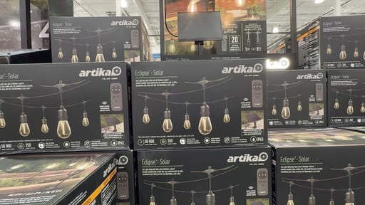 Artika Eclipse 20 LED Bulb Solar String Lights
