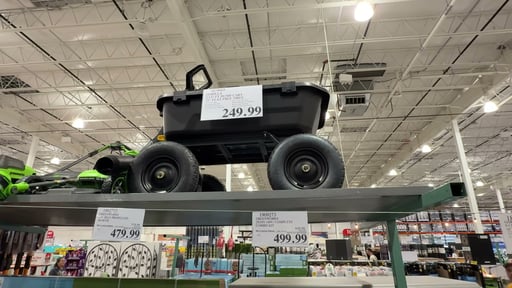 Gorilla 9 cu ft Dumping Wagon
