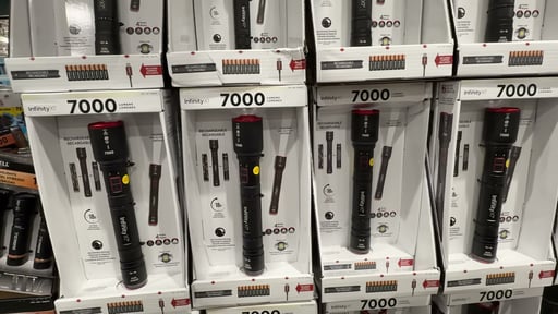 Infinity X1 7,000L Flashlight Hybrid Power