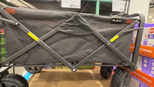 Mac Sports XL Folding Wagon with Brakes