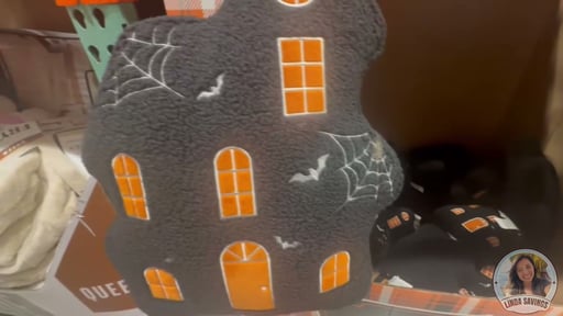 Brentwood Originals Haunted House and Cat Decorative Pillows