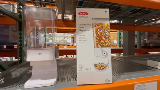 OXO SoftWorks Countertop Food Dispenser
