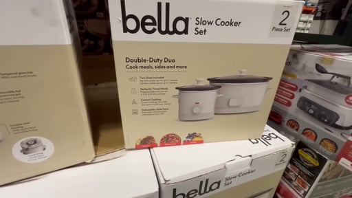 Bella Slow Cooker Set