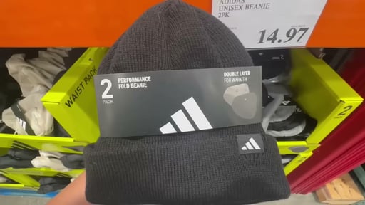 Adidas Unisex Fold Beanie 2-Pack