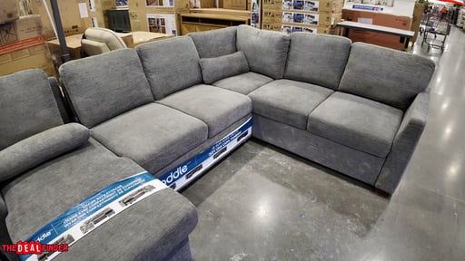 Coddle Luke Sleeper Sectional Reversible Chaise