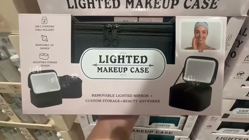 Lighted Makeup Case (Lighted Train Case)