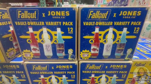 Jones Soda Fallout Nuka-Cola Quartz Variety Pack, 12 x 12 oz