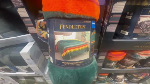 Pendleton Faux Fur Blanket 92" x 98"