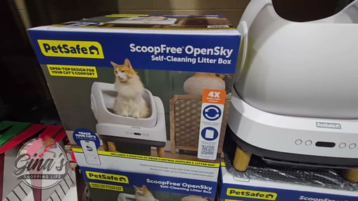 PetSafe ScoopFree OpenSky Self-Cleaning Cat Litter Box Bundle with Liners, Deodorizer, Mat & App
