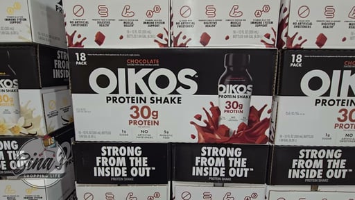 Oikos Protein Shake, Chocolate, 12 fl oz, 18 Count