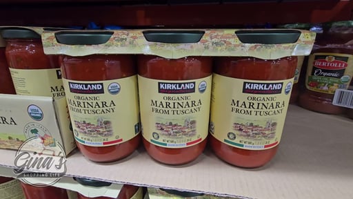 Kirkland Signature Organic Tuscan Marinara 3/24 oz