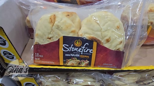 Stonefire Mini Naan Bread, 18 CT