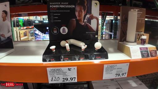 Sharper Image Power Percussion Edge+ Massager