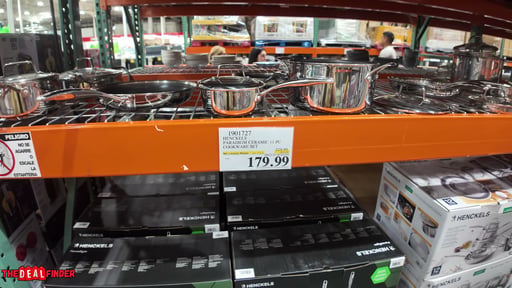 Henckels Paradigm Ceramic 11-Piece Cookware Set