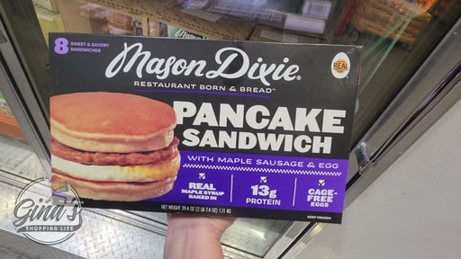 Mason Dixie Pancake Sandwich 8 Count Box