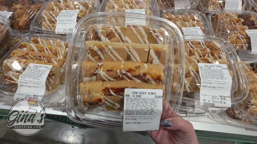 Lemon Blondie Dessert Bars, 16 Count