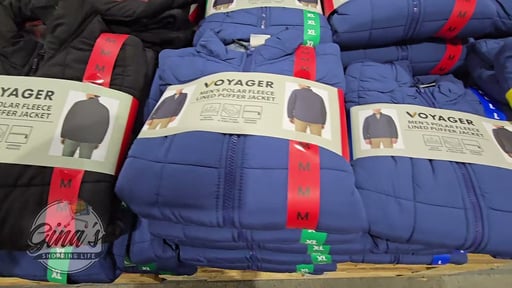 Voyager Men's Fleece Lined Puffer Jacket