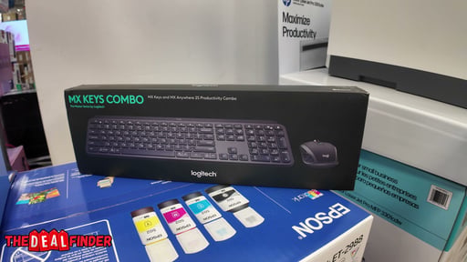 Logitech MX Wireless Keys Combo Keyboard and Mouse