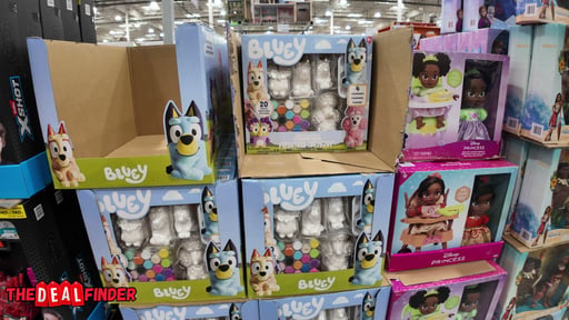 Paint Your Own Bluey & Hello Kitty Figurines Assortment