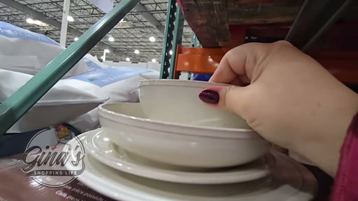 over&back 16-Piece Lake Como Dinnerware Set