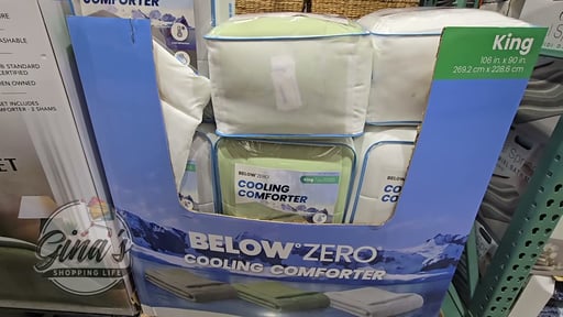 Below Zero Cooling King Comforter Down Alternative