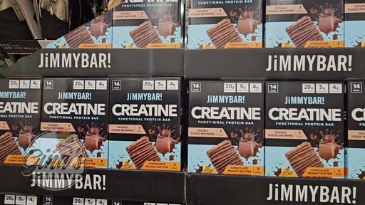 JiMMY! Creatine Functional Protein Bar Variety Pack, 14 Count / 2.05 oz