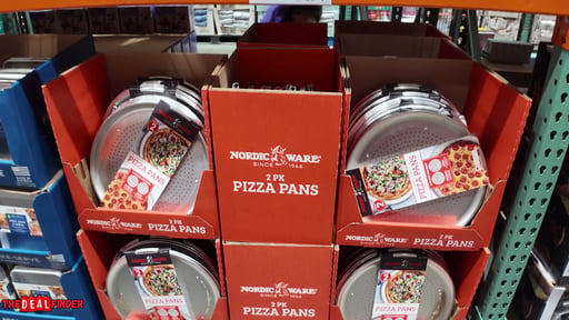 Nordic Ware 2-Piece 16" Pizza Pan Set