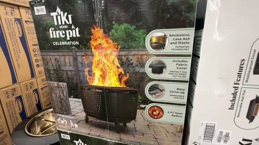 TIKI Brand Smokeless Fire Pit